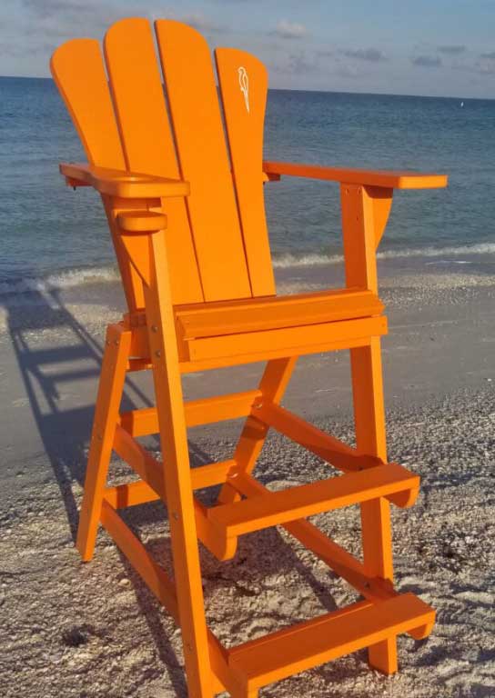 Outdoor lifeguard chair hot sale